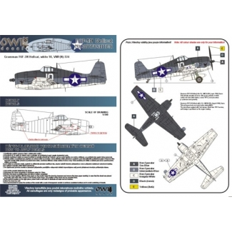 OWL D32006 F6F-3N Hellcat nightfighter (1:32)