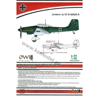 OWL D32023 Junkers Ju 87 D-5(N)/D-8 Nachtschlacht (1:32)