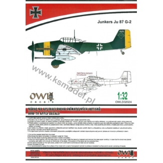 OWL D32024 Junkers Ju 87 G-2 Nachtschlacht (1:32)