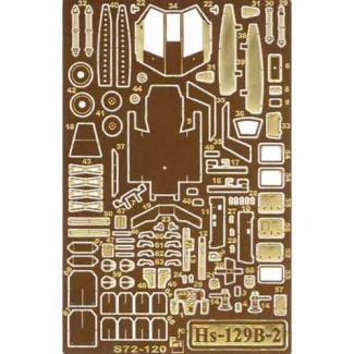 Part S72120 Henschel Hs 129B-2 (1:72)