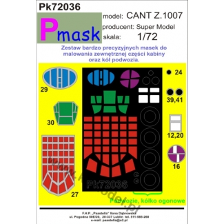 Cant Z.1007: Maska (1:72)