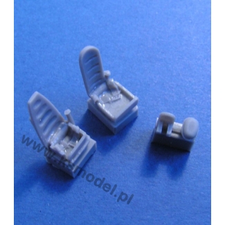 F3D Skyknight pilot + operator´s seats: Fotele (1:72)