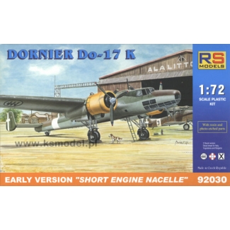 RS models 92030 Dornier Do 17 K (1:72)