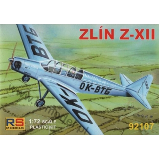RS models 92107 Zlin Z-XII (1:72)