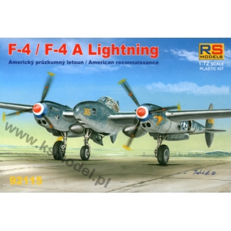 RS models 92115 F-4 /F-4A Lightning (1:72)