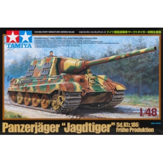 Tamiya 32569 German Heavy Tank Destroyer Jagdtiger Early Production (1:48)