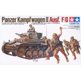 Tamiya 35009 Panzerkampfwagen II Ausf.F/G (1:35)