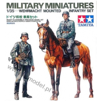 Tamiya 35053 Wehrmacht Mounted Infantry Set (1:35)