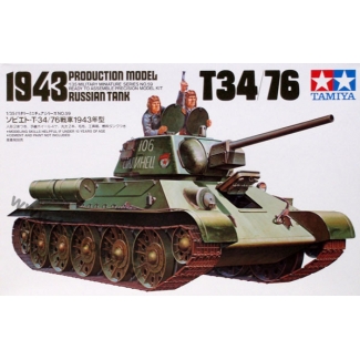 Tamiya 35059 Russian Tank T34/76 Production model 1943 (1:35)