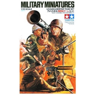 Tamiya 35086 U.S. Gun & Mortar Team Set (1:35)