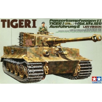 Tamiya 35146 German Tiger I Tank Late Version (1:35)