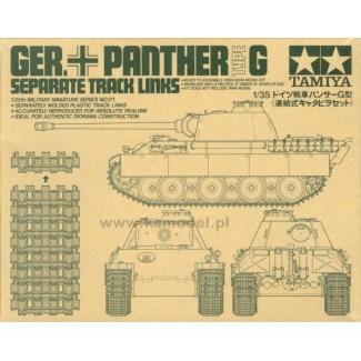 Tamiya 35171 Panther G Separate Track Links (1:35)