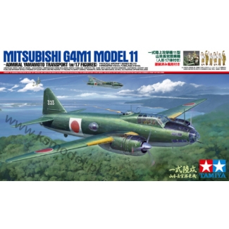 Tamiya 61110 Mitsubishi G4M1 Model 11 Admiral Yamamoto Transport (1:48)