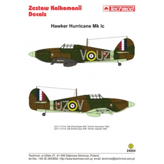 Hawker Hurricane Mk Ic (1:24)