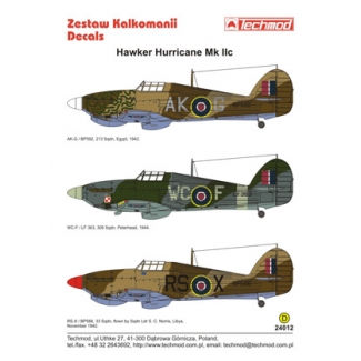 Hawker Hurricane Mk IIc (1:24)