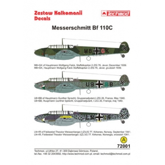 Messerschmitt Bf 110C (1:72)
