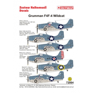 Grumman F4F-4 Wildcat (1:72)