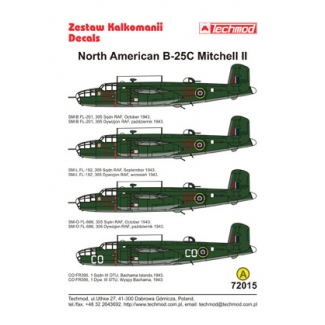 North American B-25C Mitchell II (1:72)