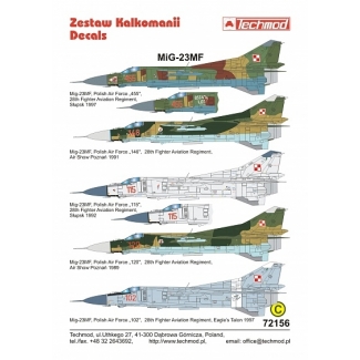 MiG-23MF Part I (1:72)