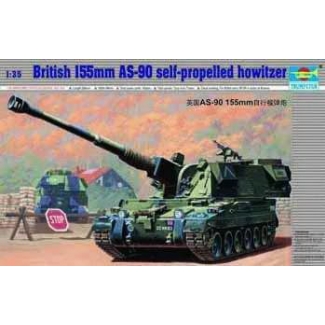 Trumpeter 00324 British 155mm SPG AS-90 Self-propelled howitzer (1:35)