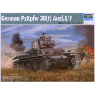Trumpeter 01577 German PzKpfw 38(t) Ausf.E/F (1:35)
