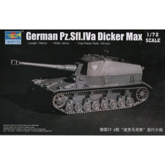 Trumpeter 07108 German Pz.Sfl.Iva Dicker Max (1:72)