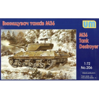 Unimodels 206 M36 Tank Destroyer (1:72)