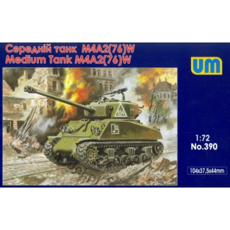 Unimodels 390 Medium Tank M4A2(76)W (1:72)
