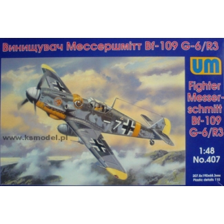 Unimodels 48407 Fighter Messerschmitt Bf-109 G-6/R3 (1:48)