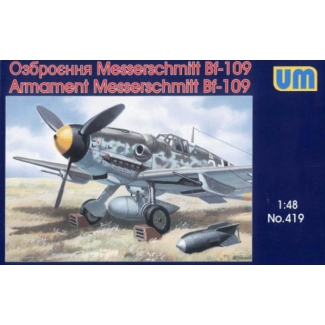 Unimodels 48419 Armament Messerschmitt Bf-109 (1:48)