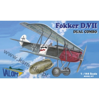 Valom 14403 Fokker D.VII - Dual combo (1:144)