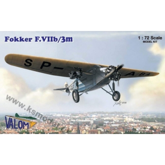 Valom 72037 Fokker F.VIIb/3m (Polska) (1:72)