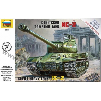 Zvezda 5011 Soviet Heavy Tank IS-2 (1:72)