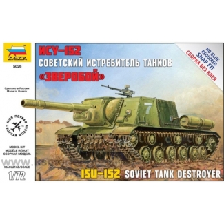 Zvezda 5026 ISU-152 Soviet Tank Destroyer (1:72)