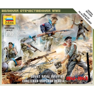 Zvezda 6146 Soviet Naval Infantry 1941-1943 (1:72)