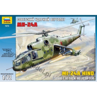 Zvezda 7273 Mi-24A Hind (1:72)