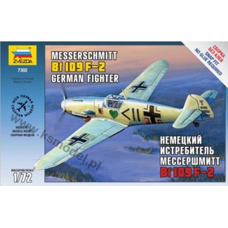 Zvezda 7302 Messerschmitt BF-109 F2 (1:72)