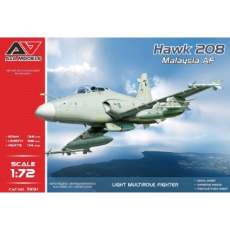 A&A Models 7231 Hawk 208 light fighter (Malyasian A.F.) (1:72)