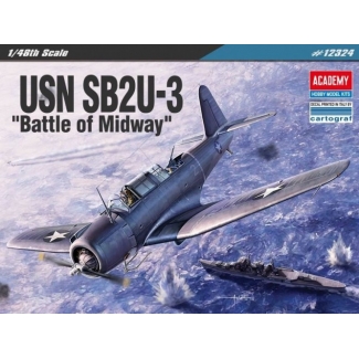 Academy 12324 USN SB2U-3 "Battle of Midway" (1:48)