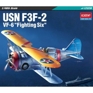 Academy 12326 USN F3F-2 VF-6 "Fighting Six" (1:48)