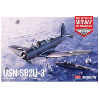 Academy 12350 USN SB2U-3 Battle of Midway 80th Anniversary (1:48)