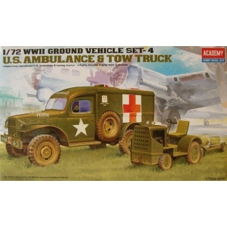 Academy 13403 U.S. Ambulance & Tow Truck WWII (1:72)