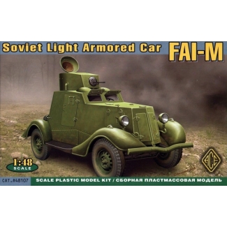 ACE 48107 FAI-M Soviet Light Armored Car (1:48)