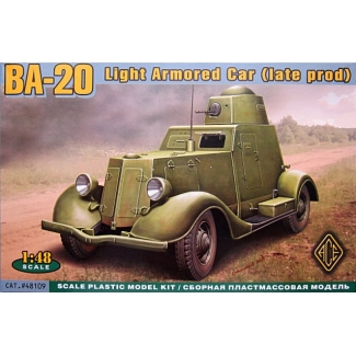 ACE 48109 BA-20 Light Armored Car (late prod) (1:48)