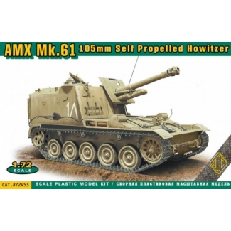 ACE 72453 AMX Mk.61 105 mm French Self-Propelled Howitzer (1:72)