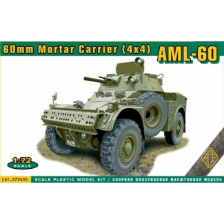 ACE 72455 AML-60 60mm Mortar Carrier (4x4) (1:72)