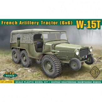 ACE 72536 French Artillery tractor (6X6) W-15T (1:72)