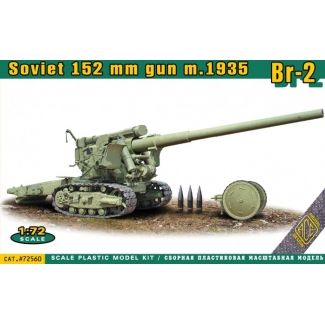 Soviet 152mm gun m.1935 Br-2 (1:72)