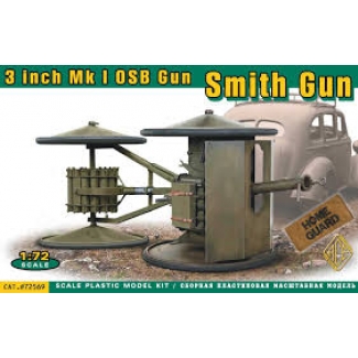 ACE 72569 3 inch Mk I OSB Gun Smith Gun (1:72)