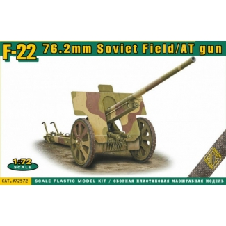 ACE 72572 F-22 76,2mm Soviet AT Gun (1:72)
